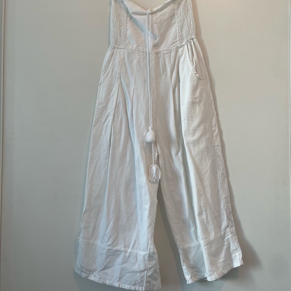 TREE OF LIFE | STRAPLESS CULOTTE JUMPSUIT - Picture 5 of 6